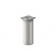 LEG KM D.40 / MAT ALUMINIUM FURNITURE LEGS